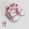 1Pc Cotton Doll Shoes Simple Sports Canvas Shoes Doll Shoes Labubu Accessories