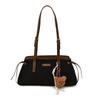 Women's Retro Minimalist Underarm Bag - 2025 Autumn/Winter Fashion, Large Capacity Handbag for Commute