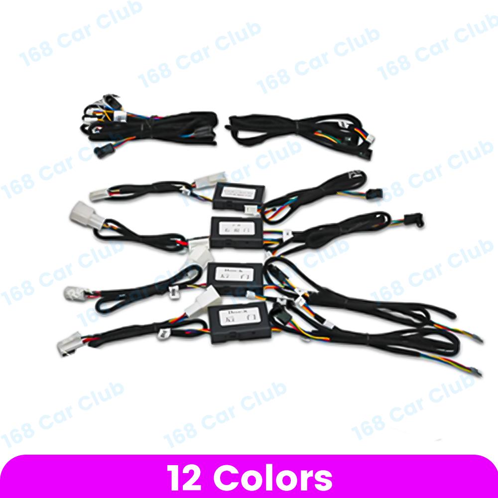 12/64 Colors Original 3 Colors Upgrade Ambient Light For Mercedes Benz W166 W212 W218 W292 W221 GLE Car LED Decorate Lamp Cable