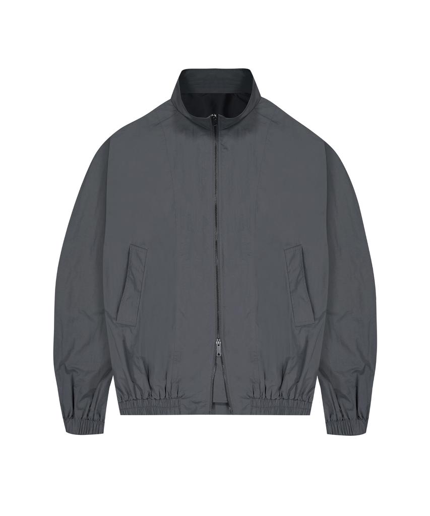 STANDARDERROR 87-Stan295 Nylon Slash Curved Windbreaker (2 Colors)