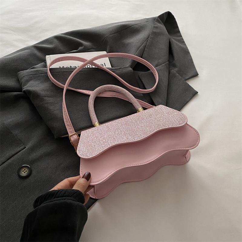 Pu Crossbody Retro Bag With Stitched Flap Id Pocket For Casual Daily Use