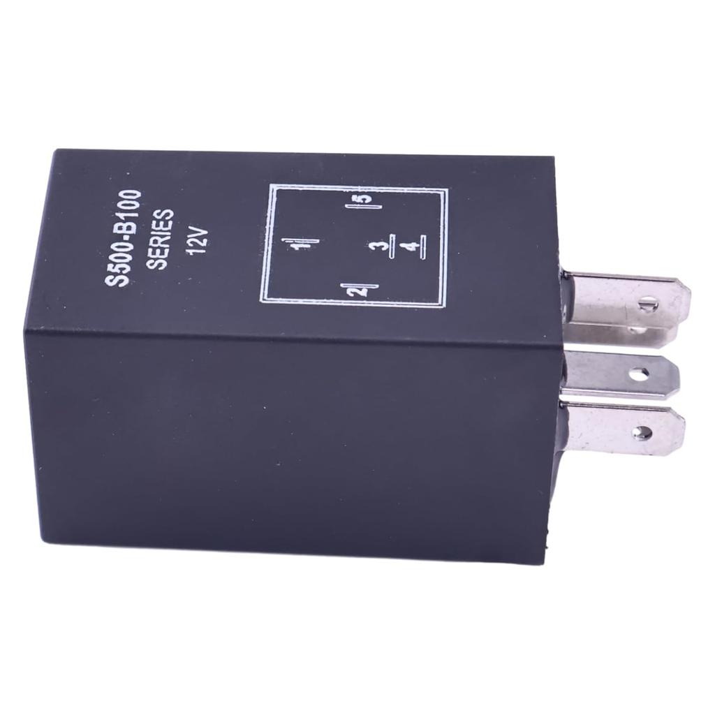Glow Plug Relay Module AM138537 AM100819 S500-B100 Compatible with John Deere 4X2 4X4 6X4 755 855 XUV Gators F735 F915 F925 F935 Front Mowers 655 755