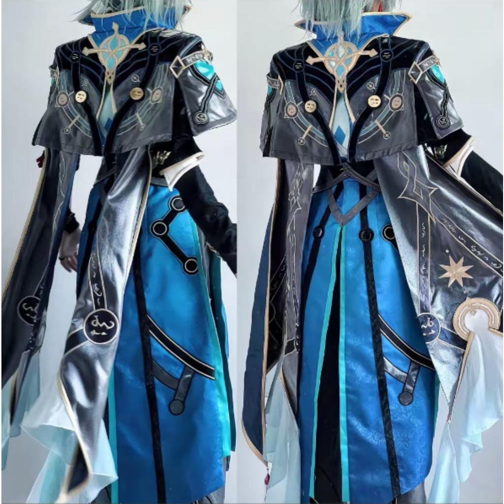 Anaxagoras Cosplay Game Honkai Star Rail Costume Anaxa Uniform Wig Grove Of Epiphany Amphoreus Hallowen Outfit for Women Men
