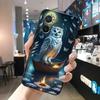 Fantasy owl Phone Case For OPPO A77 A57S A96 A91 A54 A74 A94 A73 A78 A53S A54S A15 A16 A17 A52 A58X A98