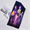 Kpop Hunter Fashion Beach Towel: Ideal for Summer Adventures Soft, absorbent and quick drying suitable for swimming and bathing