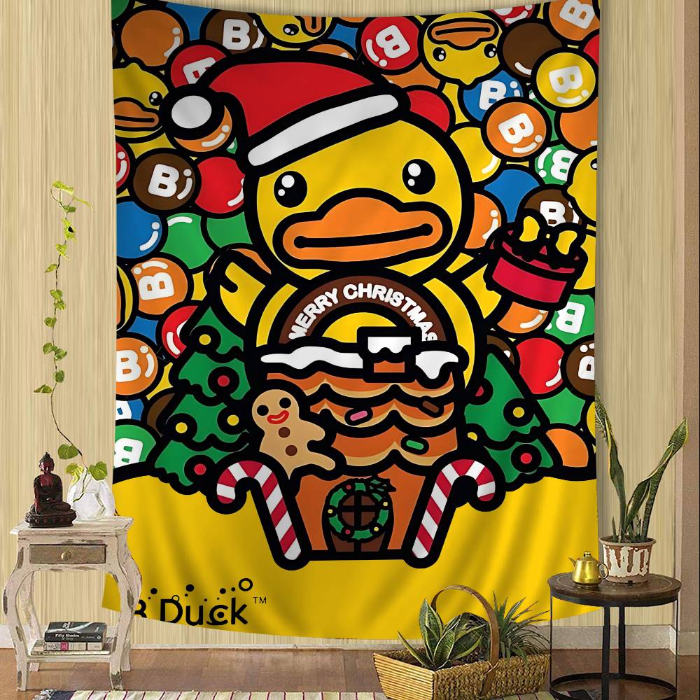 Famous band B-B.Duck cartoon Hanging Bohemian Tapestry Bohemian Wall Tapestries Mandala Cheap Hippie Wall Hanging