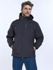 Spring Autumn Outdoor Punching Jacket Men Women Windbreaker Waterproof Jacket Coat Climbing Detachable Hat