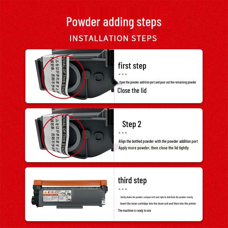 Compatible Toner for Lenovo M7605d, LT2451, M7400pro, M7405d, M7615dna, M7675 Models.