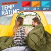 Double Sleeping Bag for Adults Mens with Pillow XL Queen Size Two Person Sleeping Bag for All Season Camping Hiking Backpacking  Practical Use