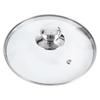 Orion 22cm Universeller Glasdeckel mit Edelstahlrand und Dampfloch