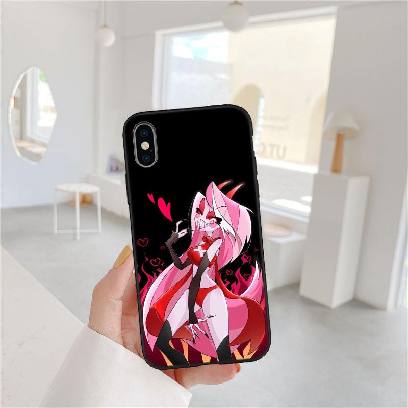 BF68 H-Hazbins Alastor H-Hotels Soft Shell Phone Case for Redmi Note 13 14 Pro+ Plus A3 A3X 13X 13C 13R 14S 14C 14R