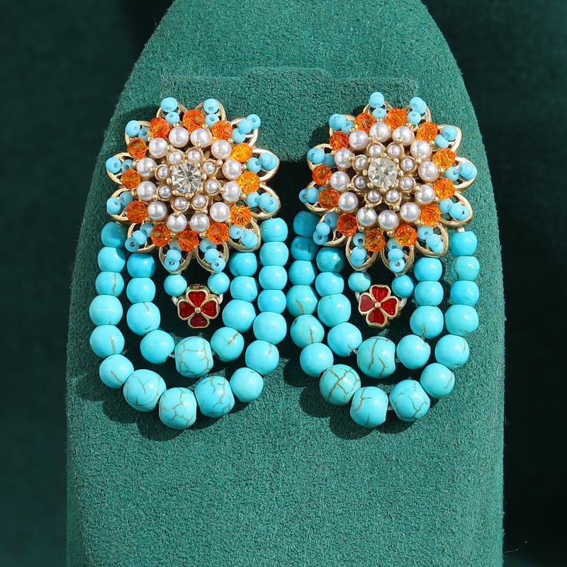 Yong Nuo Vintage Retro Jewelry: High-End, Colorfast Antique Earrings