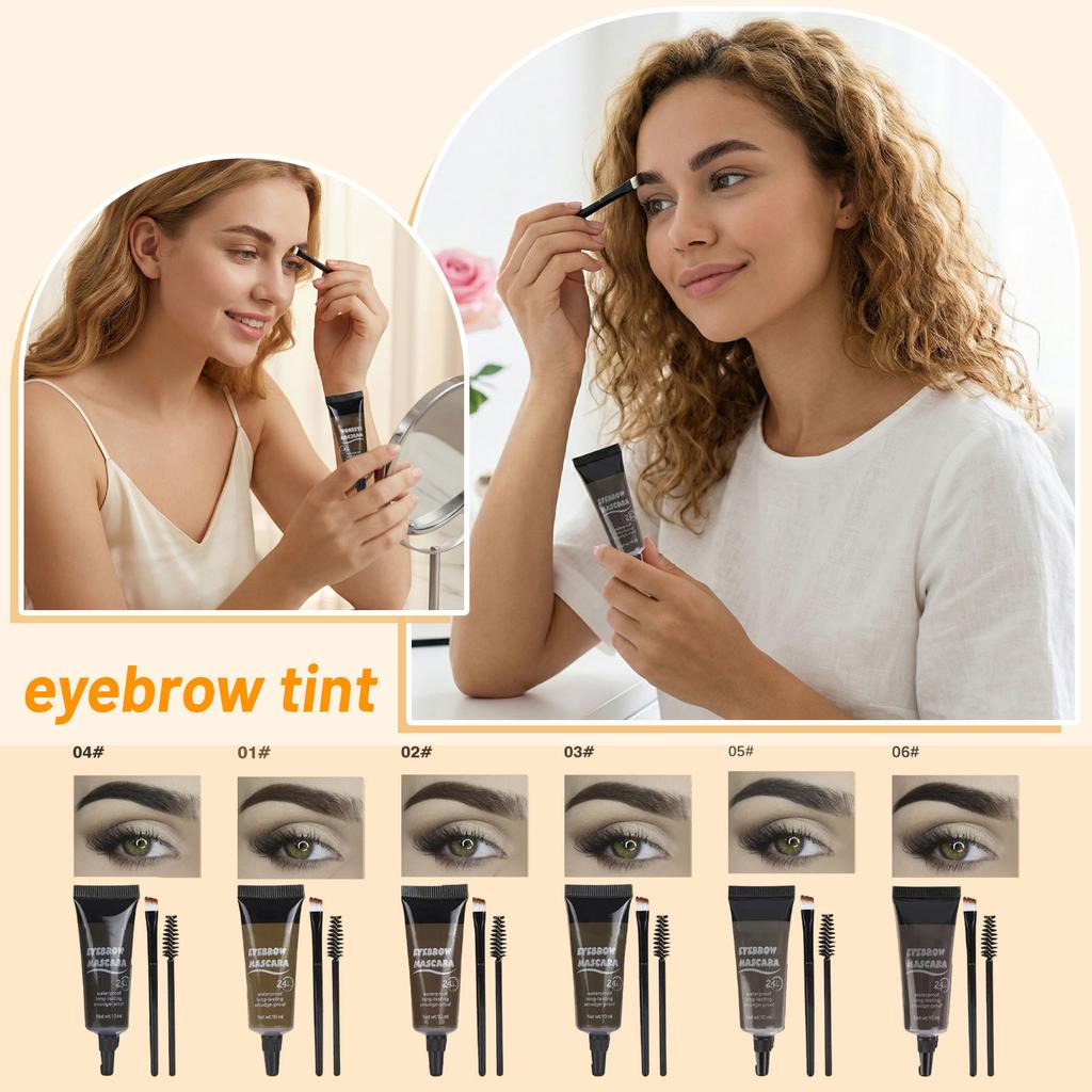 Eyebrow Gel/cream, -hour , -proof, Long-lasting, Liquid Eyebrow Tint.