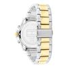Montre homme bracelet acier - Tommy Hilfiger - Montre Tommy Hilfiger tout acier bi-color cadran noir