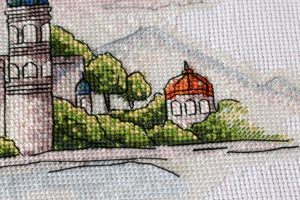 Cross Stitch Kit Abris Art Landscape