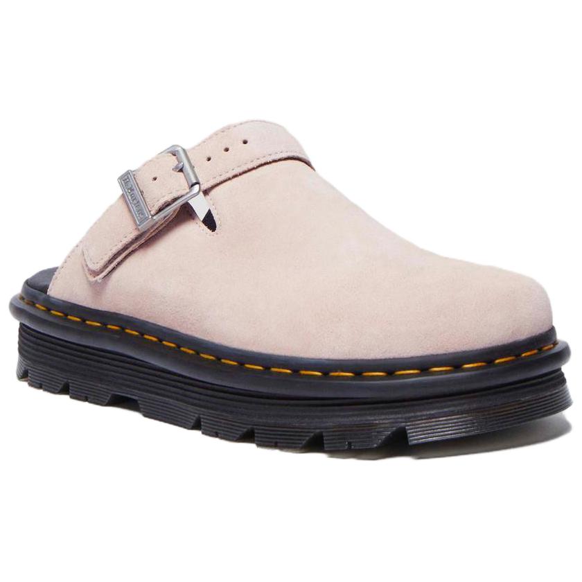 Dr. Martens Zebzag Suede Fashion Simple Comfortable Trendy Low-Top Casual Shoes Unisex Casual Shoes Pink 31937650