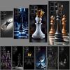 Competitive Chess Game Phone Case For Samsung Galaxy S24 S23 S21 S20 FE S22 S26 Ultra S25 Edge S10 Plus Cover Clear TPU Capa She