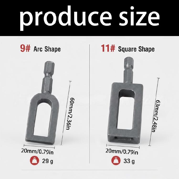Duty Drill Wire Twisters Tool For 9 & 11 Fast Fence Wire Tying Twisting Sleeve For Electric Drill Drill Wire Twisters Tool