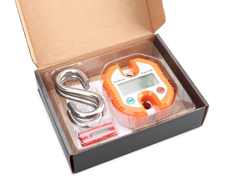 Portable High-Precision 150kg Electronic Hook Scale for Hunting and Livestock