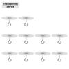 1-20PCS Adhesive Hooks Ceiling Strong Bearing Sticky Rack Kitchen Wall Key Hangers for Hanging Plant Wind Chimes Lights