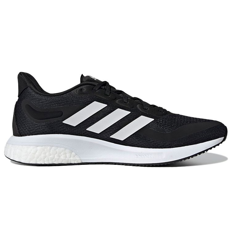 Adidas Supernova Black White Men Sneakers Core-Black Cloud-White Halo-Silver S42722