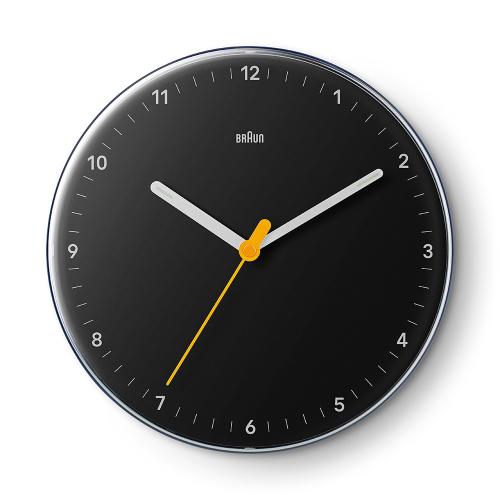 

[BRAUN] BRAUN BC26 Silent Wall Clock 23cm Diameter BC26B