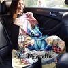 1pc Cute Stitch Printing Blanket - Soft, All-Season Throw for Living Room, Bedroom,Personalized Gift with Adorable Cartoon Design