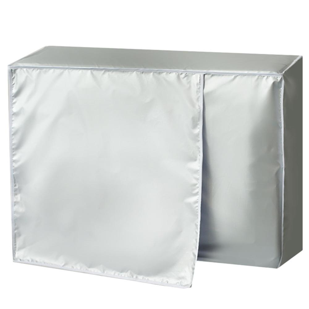 

Waterproof 86x35x60cm Air Conditioner Cover Sunproof 1.5P Outdoor AC Cover Rainproof AC Protective Cover AC Protection серебряный