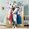 Gintama Throw Lightweight 240g Flannel Blanket Soft Skin-friendly for Summer Cooling