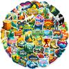 50Pcs Outdoor Hiking Adventure Camping Camping Mountaineering Sports Graffiti Stickers