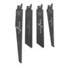 4-teiliges Säbelsägeblatt-Stichsägen-Schneidewerkzeug-Set für Holz, Kunststoff, Metall
