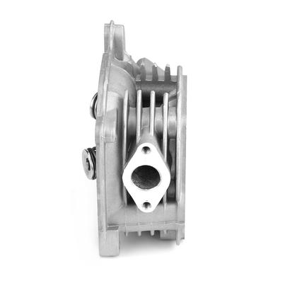 Motorzylinderkopf-Baugruppe   Ersatzteil aus Aluminiumlegierung für Gy6 4-Takt 139QMB 139qma Roller Silberfarben 47mm Durchmesser 64mm Länge