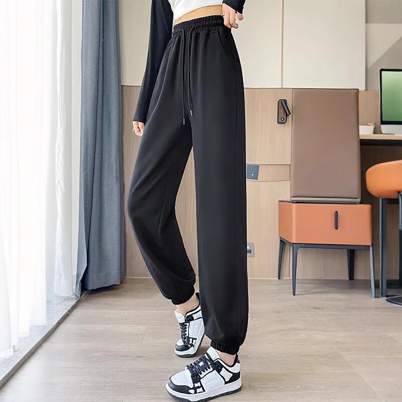 Yishangmei Women's High-Waist Loose Fit Jogger Sweatpants