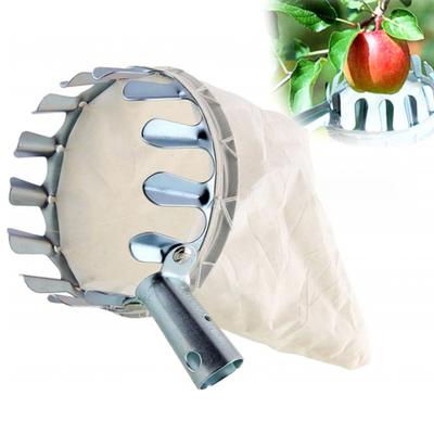 Fruit Picker Head Basket Fruit Picking Tool Labor-Saving Fruit Picker Catcher Tree Picking Tool for Oranges Pears Mangoes