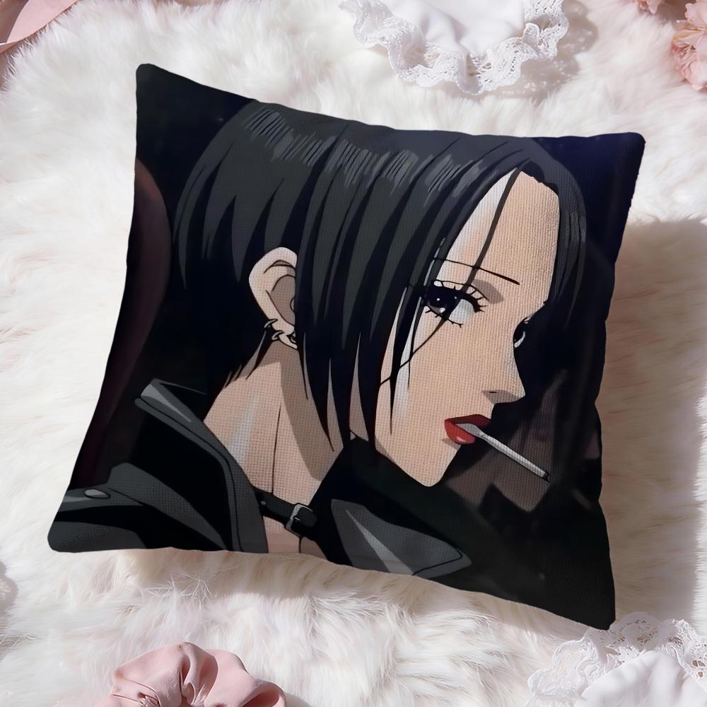 cute girl n-NANA Cushion Cover Premium Comfort Reversible Pillow Cove -Two in One Design for Any Room & Car Interior