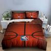 Basketball texture and logo. Bedding sets Duvet cover sets Duvet covers Pillowcases(1*Duvet Cover 2*Pillowcases without duvet insert)