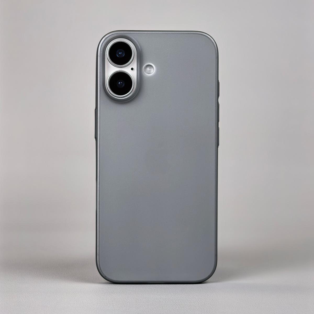 

Ultra-Thin Magnetic PP Protective Case for iPhone 17 Pro Max - Transparent Frosted Hard Shell. iPhone 16