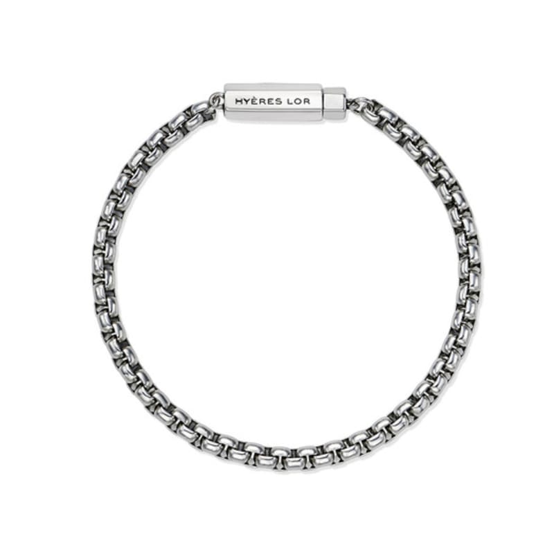 Hyeres-lor H Edition (W) Round Box Chain Bracelet HL6B46633WS