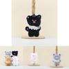 Sweet Cat Plush Keychain Figure With Pp Cotton Filling For Cat Enthusiasts