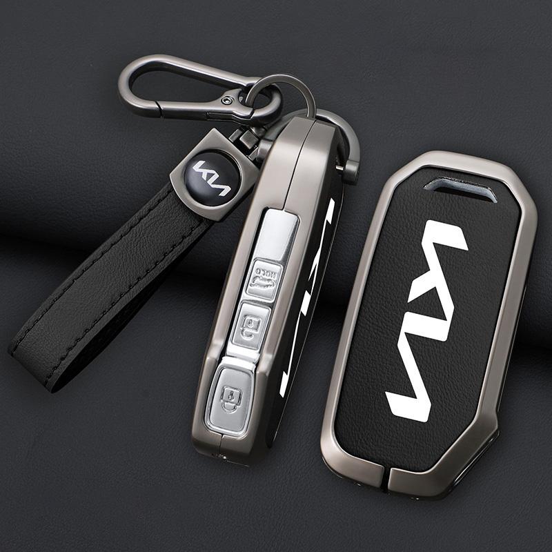 QDIM8 3/4/5 Buttons Car Key Case Cover For KIA Sportage Ceed Sorento Cerato KX5 KX-CROSS Forte K3 K5 K8 Ray Opatima Soul Telluride