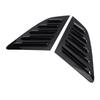 2Pcs Rear Side Window Louver Cover Left Right Rear Window   Vent Scoop Shutter Cover Blind Replacement for 8V Hatchback 2014-2020