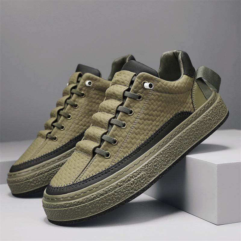 Guochao Herren Casual Atmungsaktive Schuhe mit dicker Sohle - Hongkong-Stil, Nischendesign für den Außenbereich