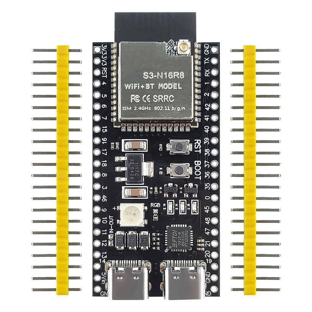 NEW ESP11-S1 Development Board with 1.1G Wifi BT Module for AI IOT DIY ESP11-S1WROOM1 N16R8 MCU 11Pin Type-C 8M PSRAM