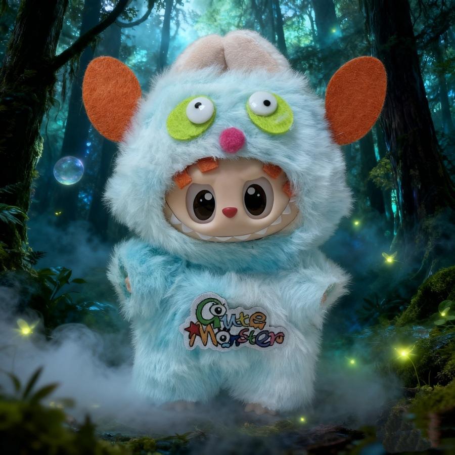 Clothes Only - Suitable for Labubu Baby Clothes, One, Two and Three Generations of Labubu Pendant Dolls Can Wear Christmas Baby Clothes Set