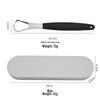 Stainless Steel Tongue Scraper - Removes Coating and Dirt for Adult Oral Hygiene
