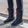 Winter Thick Warm Women's Snow Boots with Anti Slip Wear-resistant Midsole Large Size Comfortable Women's Cotton Shoes