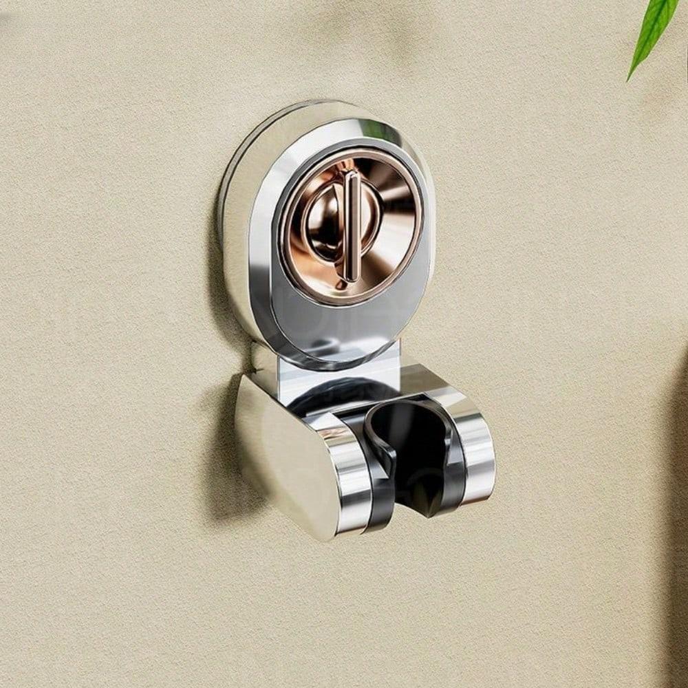 Suction Cup Shower Bracket No Punching Adjustable Mobile Shower Holder