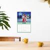 12 Month 2025 Scary Cats Wall Calendar Funny Cat Monthly Calendar for Home Living room Bedroom New Year Decor Calendar Planning