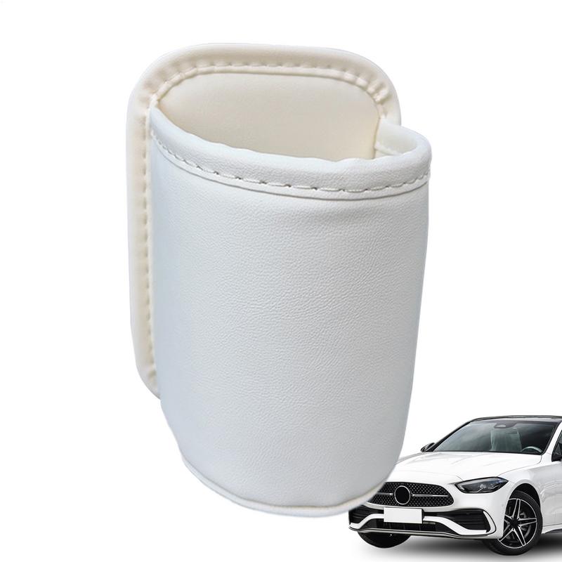 PU Leder Auto Tür Becherhalter Auto Getränkehalter Aufbewahrungsbehälter Auto Rücksitz Becherhalter Organizer Für Autoinnenzubehör