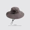 Outdoor Sun Breathable Hat For Men And Women Cotton Blend Material With Roll Brim